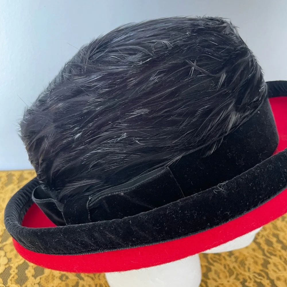 Joe Bill Miller Michael Howard Vintage Women's Feather Hat